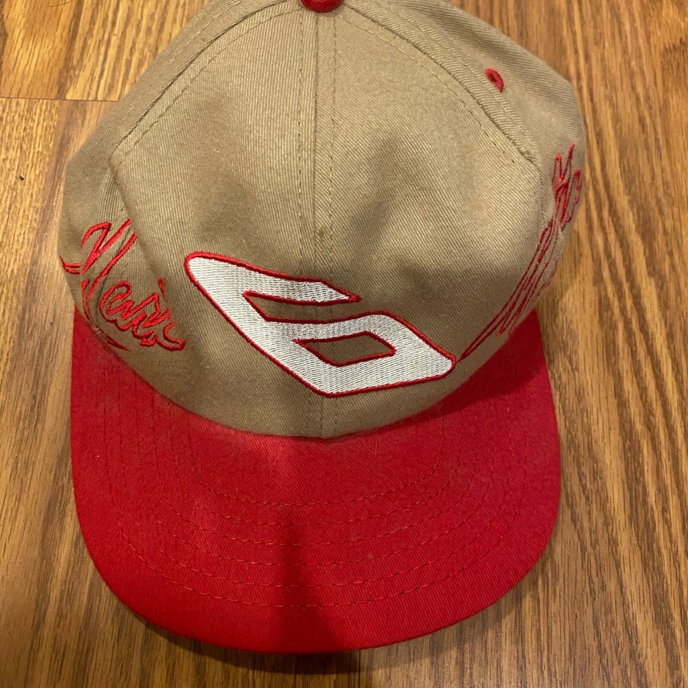 Vintage mark martin nascar snapback hat